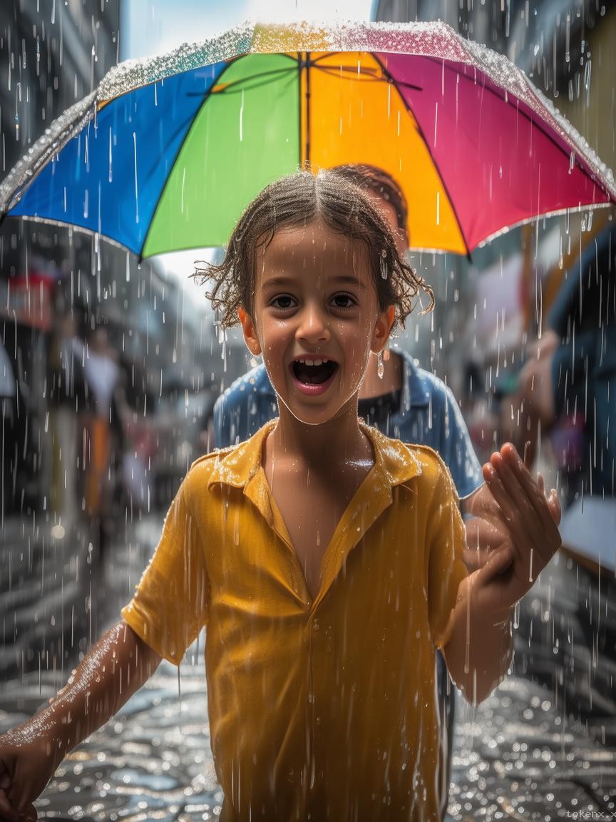 反转视角：孩子淋雨演出，老师打伞背后的教育创新启示🌧️🎭